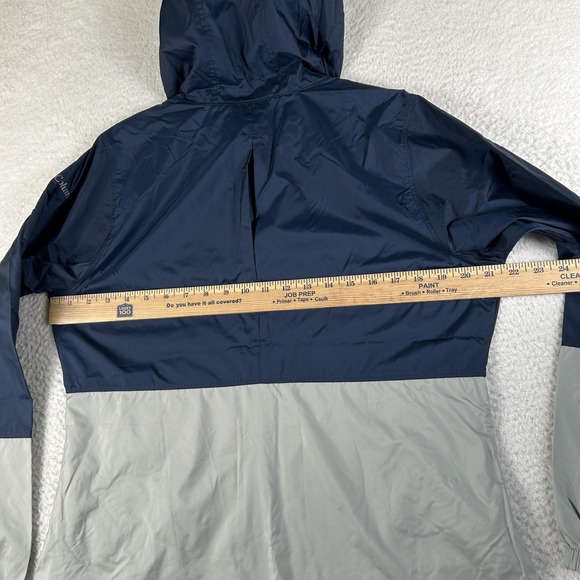 Philadelphia Union Jacket Womens Medium Blue Gray MLS Soccer Windbreaker Hooded - Picture 13 of 15